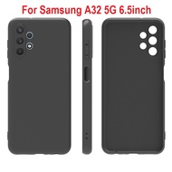 Ellastuff Samsung A32 5G Case Softcase Slim Black Matte Case Casing Samsung A32 5G