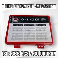 RUBBER COMPLETEOring KIT - 1 BOX, 368 PCS, 30 SIZES - MEGA PRIMA
