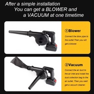 998VF Cordless Air Blower Cordless Vacuum Blower rechargeable Portable Electric Blower Vacuum Leaf W