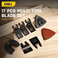DELI 17 Pcs Multi Tool Blade Set DH-BDJ017-EH1