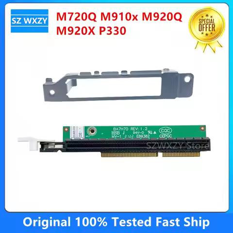 NEW Riser Card For Lenovo ThinkCentre M920x M720q ThinkStation P330 PCIE16 01AJ940 100% Tested Fast 