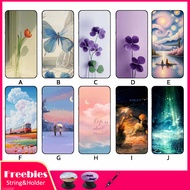 For OPPO F17 PRO/A93/RENO 4LITE/RENO 4F/ Realme 5 Pro/Realme 7/REALME/Realme 7iRealme/ C15 Mobile phone case silicone soft cover, with the same bracket and rope