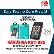 Kakusiga KSC-885 10000mAH PD20W Magnetic Wireless Fast Charging PowerBank