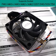 Heatsink CPU Cooler Cooling Fan For Socket FM1/AM3+/AM3/AM2+/AM2/1207/940/939/754