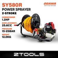 OGAWA Power Sprayer SY580R 2-Stroke Engine Pam Racun Sprayer Pam Air Kebun Water Jet Spray Pump