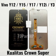 NEW PRODUCT!!! LCD TOUCHSCREEN FULLSET CROWN SUPER VIVO Y12 - Y15 -