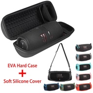 Hard EVA Travel Bags Carry Storage Box Soft Silicone Case For JBL Charge 5 Bluetooth Speaker for JBL Charge5 Case