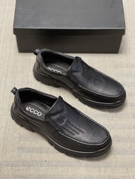 Original Ecco Men's Fashion Casual Shoes Walking Shoes Work Shoes Formal Shoes Leather Shoes LY623016