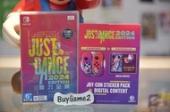(全新送Joy-con套+DLC) Switch Just Dance 2024 舞力全開 2024 Limited Edition (行貨限定版, 中文/ 英文) - 僅含遊戲下載碼 BLACKPI