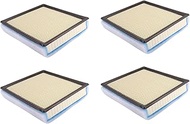 4PCS FA2031 Air Filter Compatible with Ford F250 F350 F450 F550 Super Duty 2020-2022 V8 6.7L 6651cc 