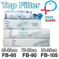 FB-60/FB90/FB-105Top Filter Trikle Box Full Set With Pump &amp; Media # 2.5, 3, 4 kaki Filter Aquarium