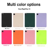 Candy Color Sensory Soft Liquid Silicone iPad Case For iPad Mini 1/2/3/4/5/6 iPad Air 4 3 iPad 5 6 7 Pro Back Anti-drop  Cover