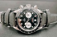 TUDOR 帝舵79360N黑熊貓41mm迪通拿計時腕錶Black Bay 系列 皮帶款MT5813 自動上鍊機芯 動能儲存70小時.防水200米.錶友全新珍藏.未使用過.盒單齊全.2021年保卡 全球連保5年