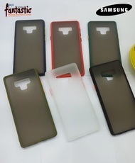 Case Color Doff Matte Transparan Softcase Casing Cover Samsung Note 9