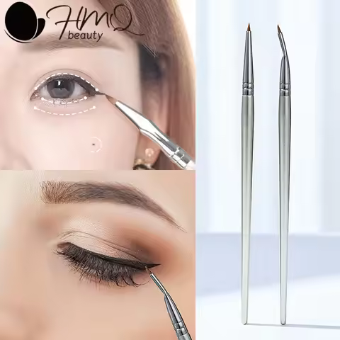 Bend Head Eyeliner Brush Eye Detail Makeup Brush Under Eyes Tear Trough Concealer Brush Detail Eye L