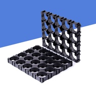 10pcs 18650 Battery holder 4x5 18650 spliceable cell spacer for lithium battery 18650 cells no battery included plastic cell holder