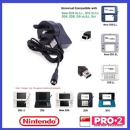 3DS 3DSXL 2DS 2DSXL AC Adaptor