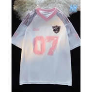 Football jersey, simple design versatile and stylish, free customization of names（Two options in bla