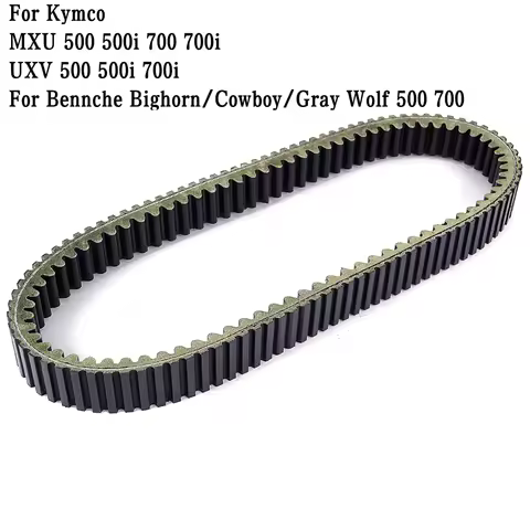 Drive Belt for Kymco MXU 500 500i 700 700i UXV 500 500i 700i Drive Belt Bennche Bighorn Cowboy Gray 