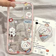 Cute Newest Animal Anti Crack Case Oppo A5X A5I A3X Reno 14F 14 Pro 5Ga8 A60 8T A3S 11 Pro A9 2020 A