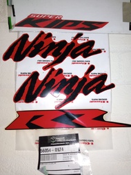 striping stiker ninja rr new 2012 striping ninja rr new merah