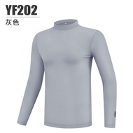 PGM Mens Golf Shirt Sun Protection Underwear Long Sleeve Cooling Ice Silk T-shirts Anti-UV Soft Golf
