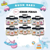 RUSH BABY - COMBO 3IN1 SEASONING POWDER | SERBUK PERASA 6months+