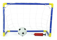 Tiang Gol dan Jaring untuk Latihan Bola Sepak Kanak-kanak Set Football Goal Net for Children Footbal