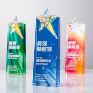 Honor Craft Awards Graduation Season Color Print Creative UV Cup Colorful Annual Meeting Crystal Fiv