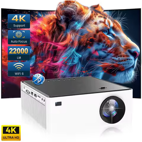 2026 NEW Portable Mini Projector TD92 Pro FHD 1080P Full HD Beam 4K Video WiFi Android Projector TD9