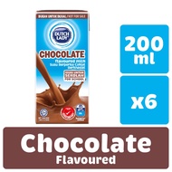 [Shop Malaysia] dutch lady purefarm uht milk - chocolate (200ml x 6)