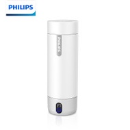 Philips 飛利浦便攜式旅行電熱水杯 - 白色 | 不銹鋼加熱杯水煲熱水壺 | 110-220V適用全球電壓 | 45-99°C 可調 | 平行進口