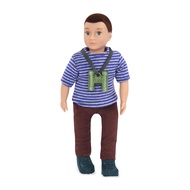 Mini Boy Doll – 6-inch Hiker Doll – Hiking Outfit & Accessories – Toys for Kids – 3 Years + – Sulliv