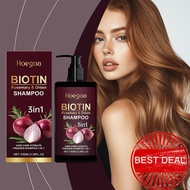 100ml 3-in-1 Thickening Shampoo Hair Growth Oil Control Nourish Improve Care Rosemary Onion O7z7