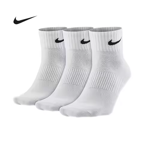 NIKE Unisex Lightweight PERF LTWT QT Low Cut Athletic Socks, Breathable Performance Socks (3 Pairs) 