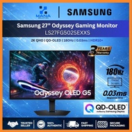 SAMSUNG LS27FG502SEXXS G5 G50SF 27" ODYSSEY OLED GAMING MONITOR (27" OLED QHD/0.03MS/180HZ)