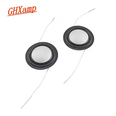 GHXAMP 25.4 mm 25.5Core Ceramic Metal Matrix Diaphragm CMMD Speaker Tweeter Voice coil Horn Repair P