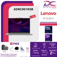 【READY STOCK】 LENOVO IP SLIM 5 83NC001KSB ( New 15th Gen ULTRA 7 255H/ 32GB RAM/1TB SSD/14"OLED WUXG