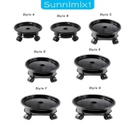 [Sunnimix1] Rolling Plant Stand, Plant Trolley, Potted Plant Stand, Lawn Pot with Mobile Planter Coaster for Flower Pots at Home