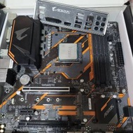 AMD RYZEN 5 2600 + B450M AORUS ELITE + CORSAIR VENGEANCE RGB PRO  8gb*2 2666