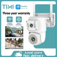 TIMI WIFI camera 4K 8MP CCTV outdoor surveillance camera 360 PTZ color night vision motion detection Two -way call IP66 CCTV APP YOOSEE