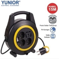 Kabel Rol Roll Box Turbo Panjang Kabel 15m meter LOYAL LY-117 SK Sakkar On Off SNI
