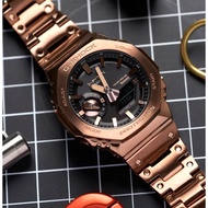 GMB2100 Rose Gold G shock Steel 
 Stainless steel strap and case g shock tmj besi g shock besi.