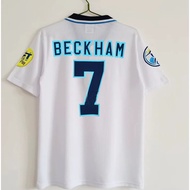 Retro 1996 England Home Football Short Sleeved JerseyBECKHAM-FG001