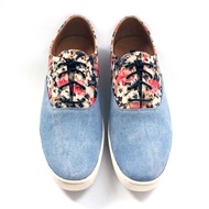 Two Tone Classic Original Sneakers M1107 FuxiaSkyblue