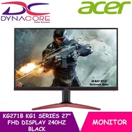 Acer KG271B / KG271 B / KG271 Bbmiipx KG1 Series 27" (16:9) FHD Display 240Hz Gaming Monitor - Black