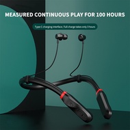 ! Wireless Bluetooth 5.1 Neckband Headphones Mic Headset Stereo Earbuds Earphone