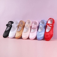 Satin Satin Ballet Shoes Cat's Paw Shoes Body Practice Dance Shoes