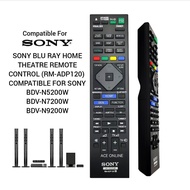 Replacement For SONY BLU RAY HOME THEATRE REMOTE CONTROL (RM-ADP120) [COMPATIBLE FOR SONY BDV-N5200W