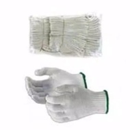 White project work cloth gloves, material per dozen, 1 dozen, 1 dozen